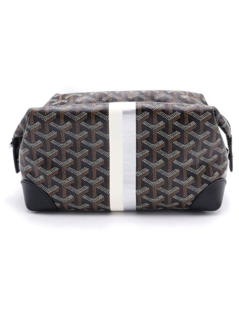 Goyard Bow Ring 25 Toiletries Pouch Black